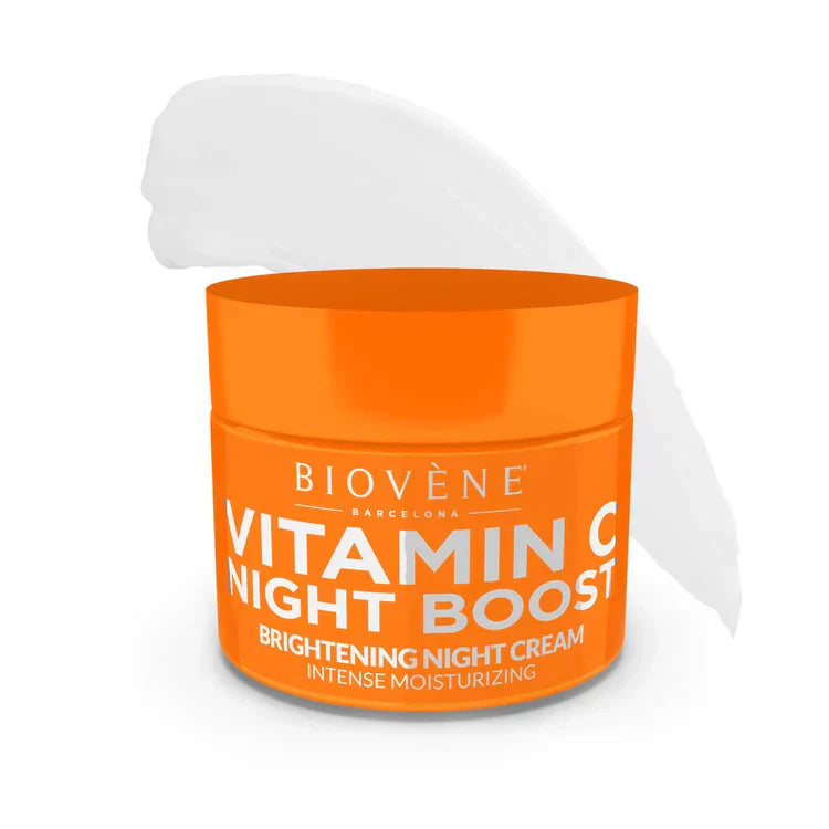 Vitamin C night booster cream with anti-aging effect for renewal 50 ml