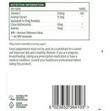 Vitamin C with rose hips, bioflavonoids and acerola (Vitamin C Chewable) 500mg 50 chewable tablets NaturesAid