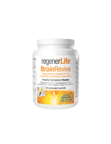 30 дневна програма в подкрепа на когнитивното и мозъчно здраве - Rеgener Life™ BrainRevive, 30 индивидуално опаковани пакетчета Natural Factors - Feel You