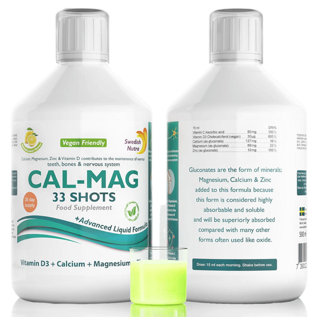 CAL-MAG /500 ML, 33 DOSES/ SWEDISH NUTRA