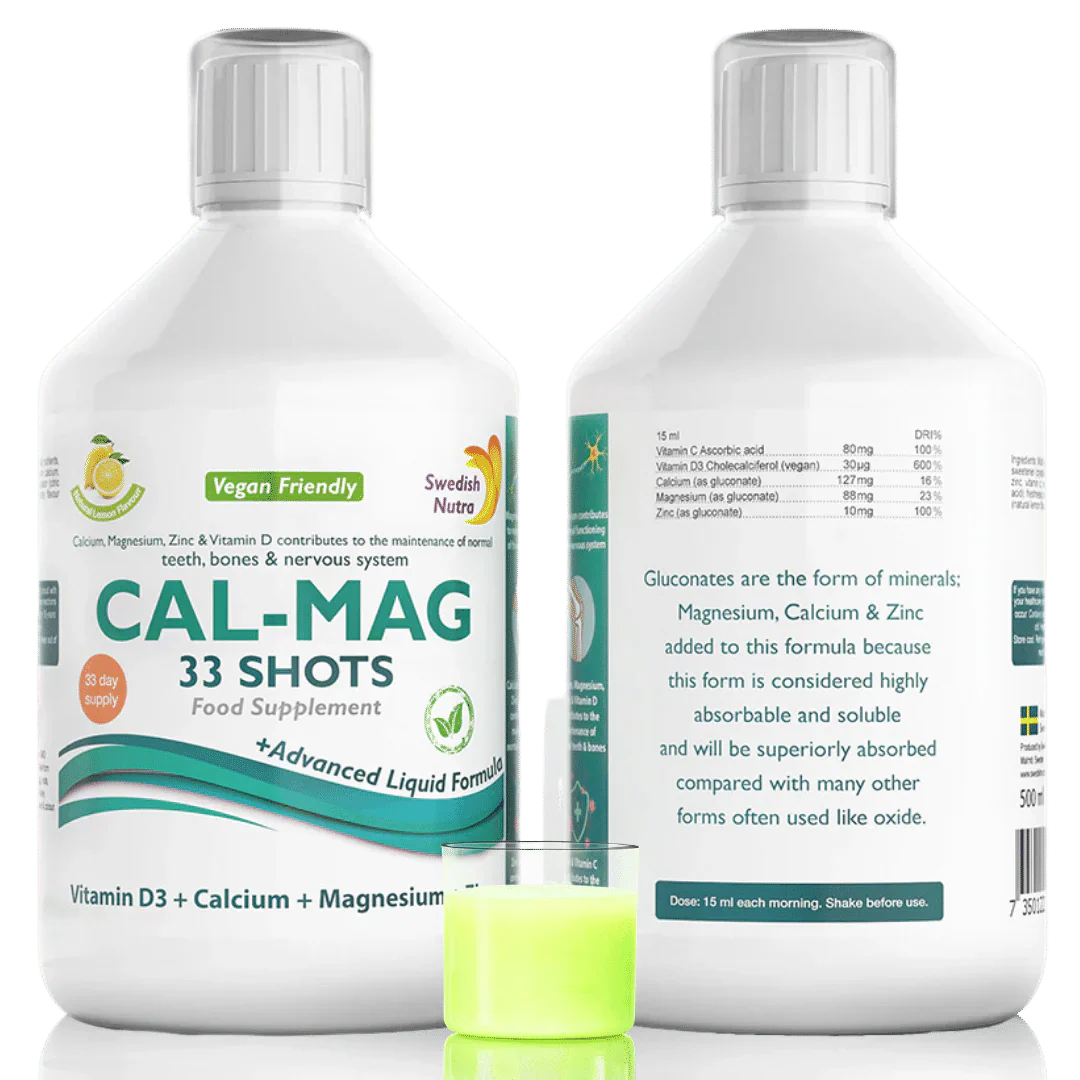 CAL-MAG /500 ML, 33 DOSES/ SWEDISH NUTRA