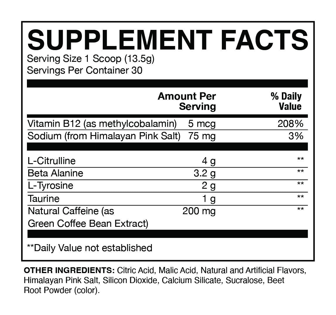 CBUM Essential Pre | with Natural Caffeine - 405 grams