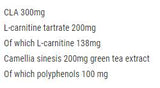 CLA + L-Carnitine + Green Tea - 120 capsules