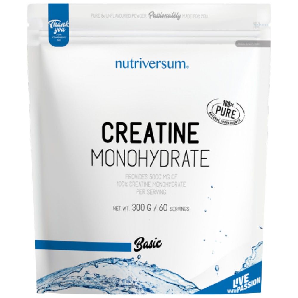 Creatine monomydrat Pudder - 300 Gramm