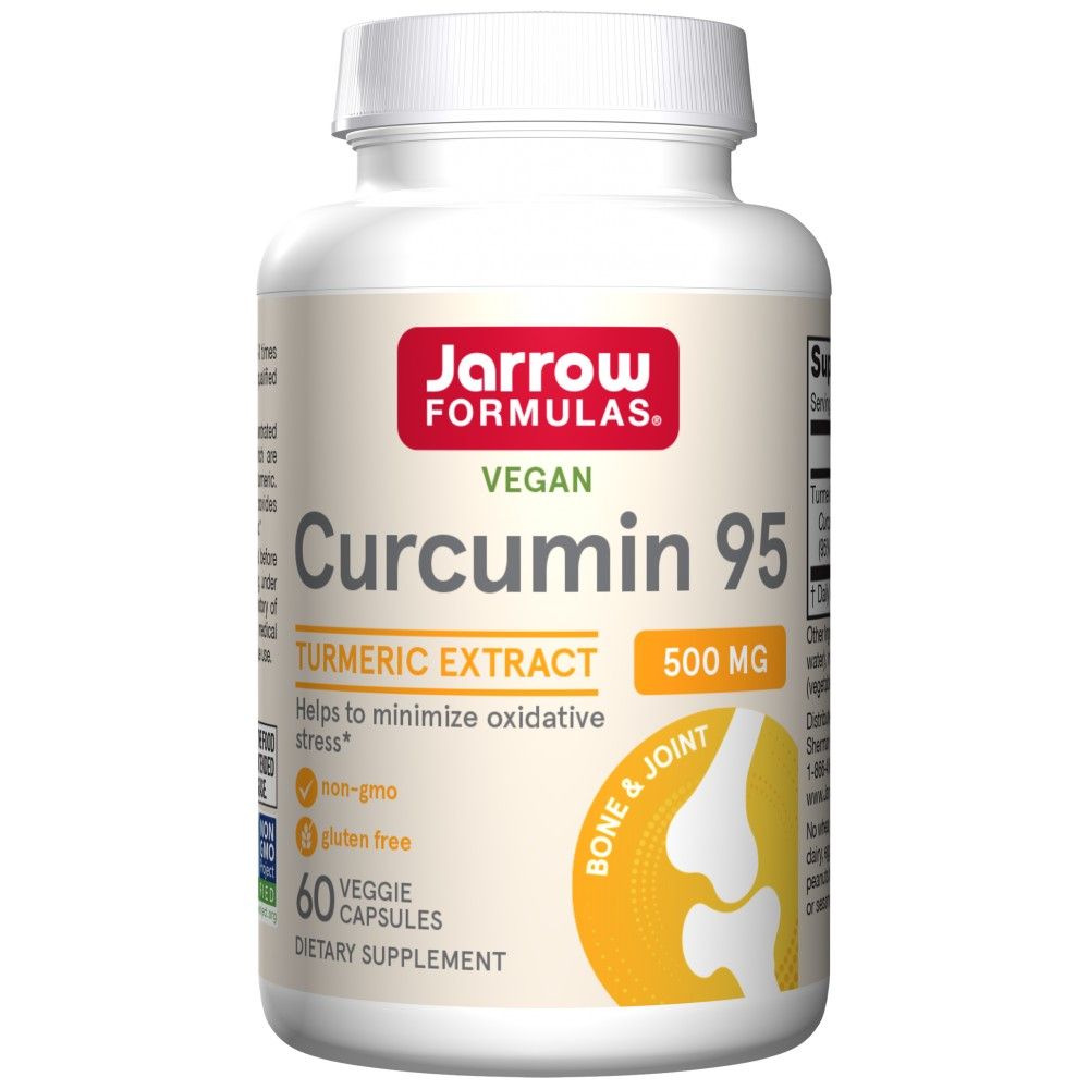 Curcumin 95 500 mg | 95% CURCUMINOIDS TURERIC EXTRACT - 60 capsules