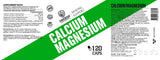 Calcium + magnesium - 120 capsules