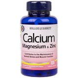 Calcium Magnesium & Zinc - 100 Tablets