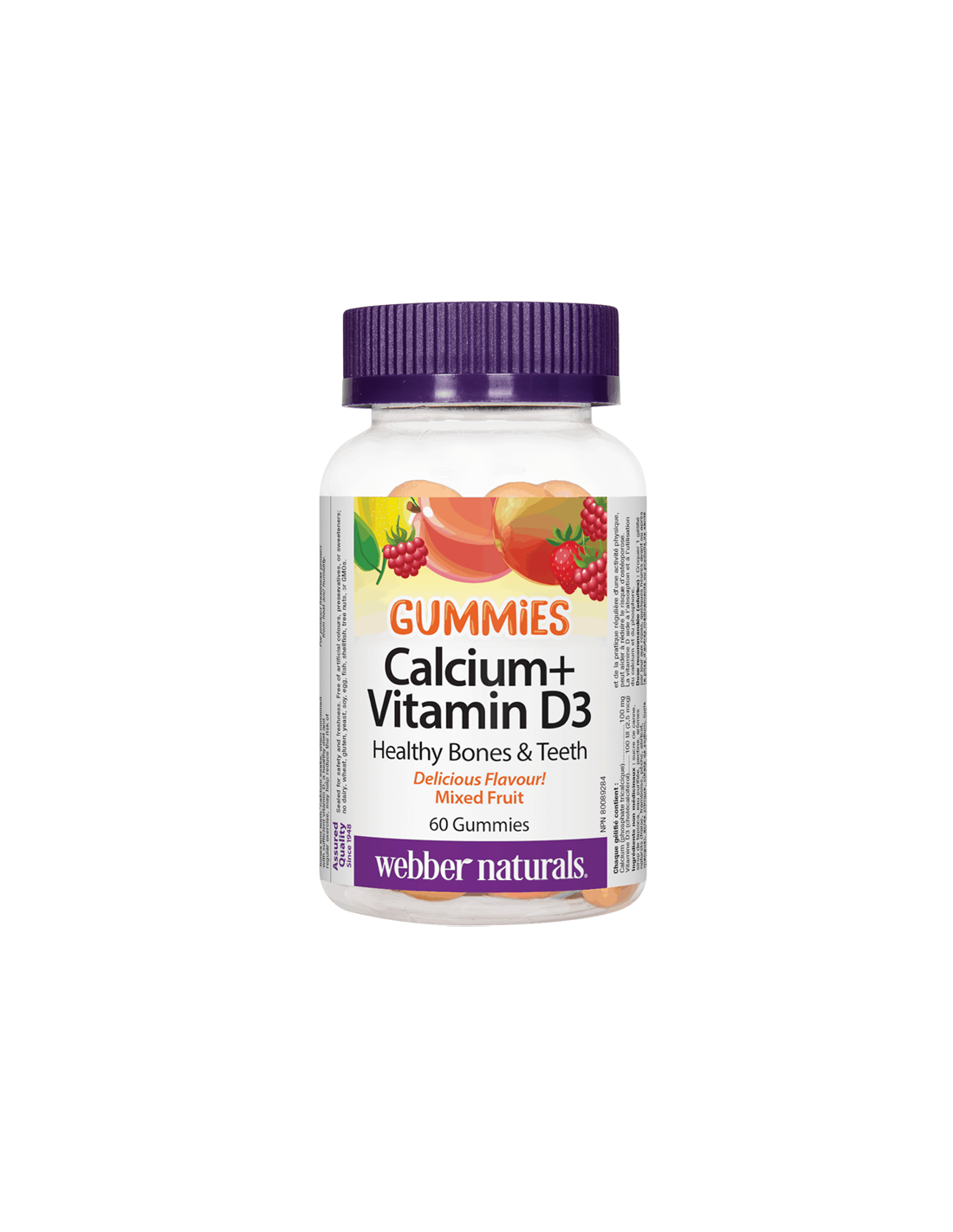 Calcium+Vitamin D3 Gummies/ Calcium + Vitamin D3 x 60 jelly tablets