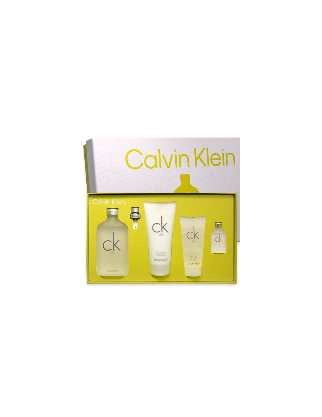 <tc>CALVIN KLEIN</tc> Set Ck One Edt 200ml tělové mléko 100ml gel 100mlmini 15ml@