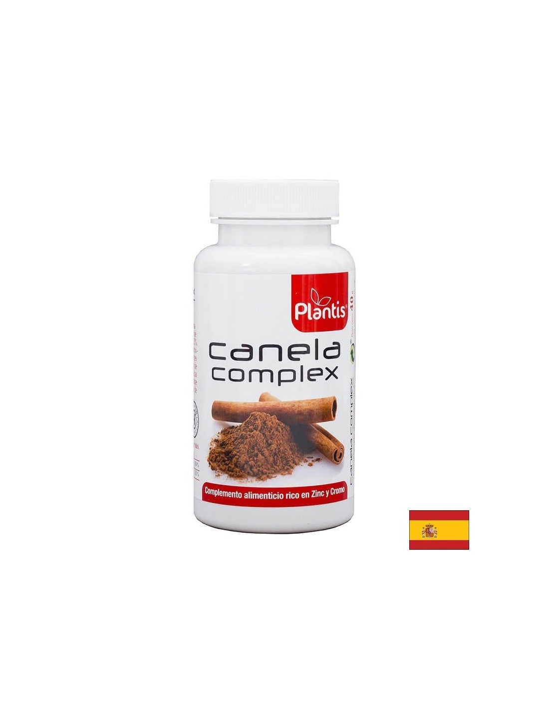 Cinnamon with zinc and chromium - insulin resistance and diabetes - Canela Complex Plantis®, 90 capsules