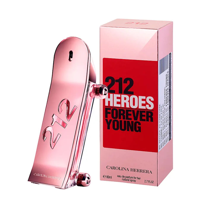<tc>CAROLINA HERRERA</tc> 212 Heroes For Her Eau De Parfume Spray 80ml