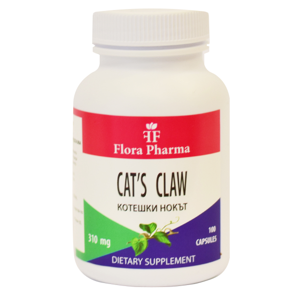 Cat's Claw 620 mg /100 capsules, 50 doses/ FLORA PHARMA