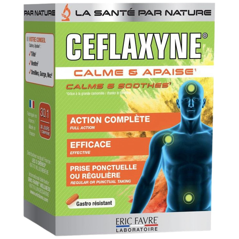 Ceflaxyne® | Natural Pain Killer - Calms & Soothes - 30 Tablets