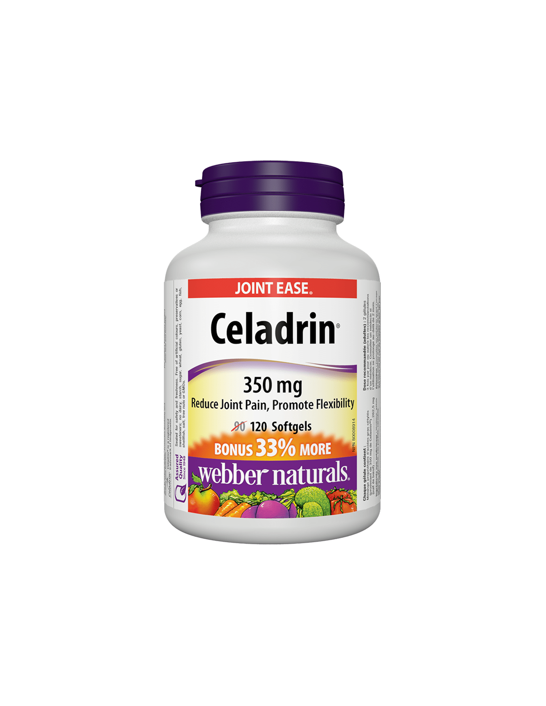 Celadrin / Celadrin, 350 mg, 120 softgel capsules