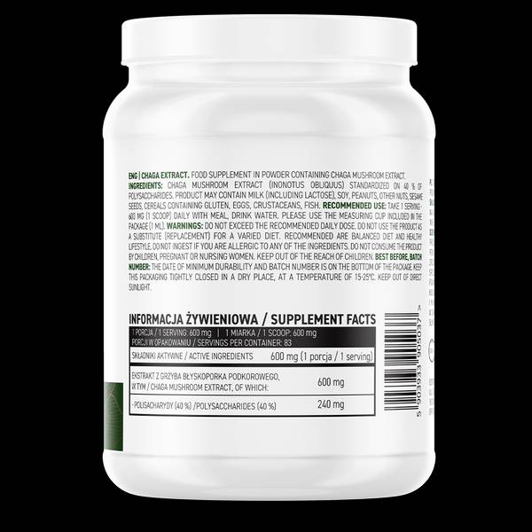 Chaga Extract Powder 50 grams