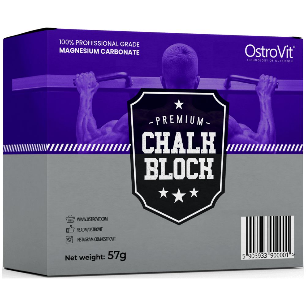 Chalk Block / Cube of talc 57 grams