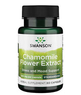 Chamomile Blummen Extrakt 500 mg | Standardiséiert Apigenin - 60 Kapselen