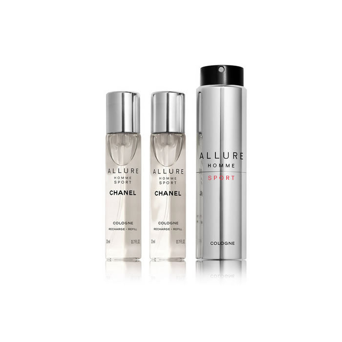 <tc>CHANEL</tc> Allure Homme Sport Travel Spray dobíjecí sada 3 kusy