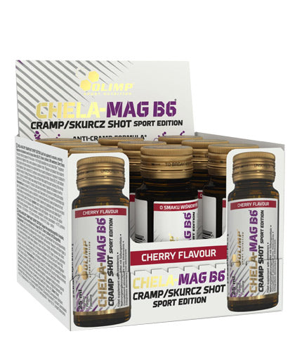 „Chela“ - „Mag B6 Cramp Shot Sport Edition Box“/9 x 25 ml - stiklas - 0,2