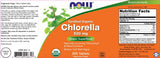 Chlorella Organic 500 mg - 200 comprimidos