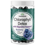 Gomitas de desintoxicación de clorofila | Arándano - 60 tabletas masticables