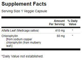 Chlorophyll 300 capsules