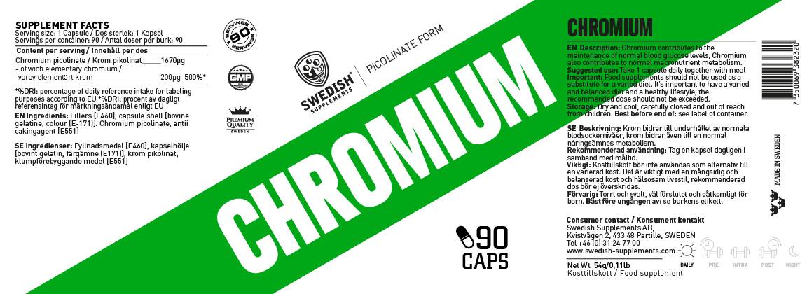 Chrom - 90 tabletek