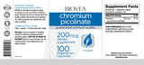 Cromo picolinate 200 mcg/100 tapas