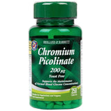 Cromo picolinate 200 mcg - 250 tabletas