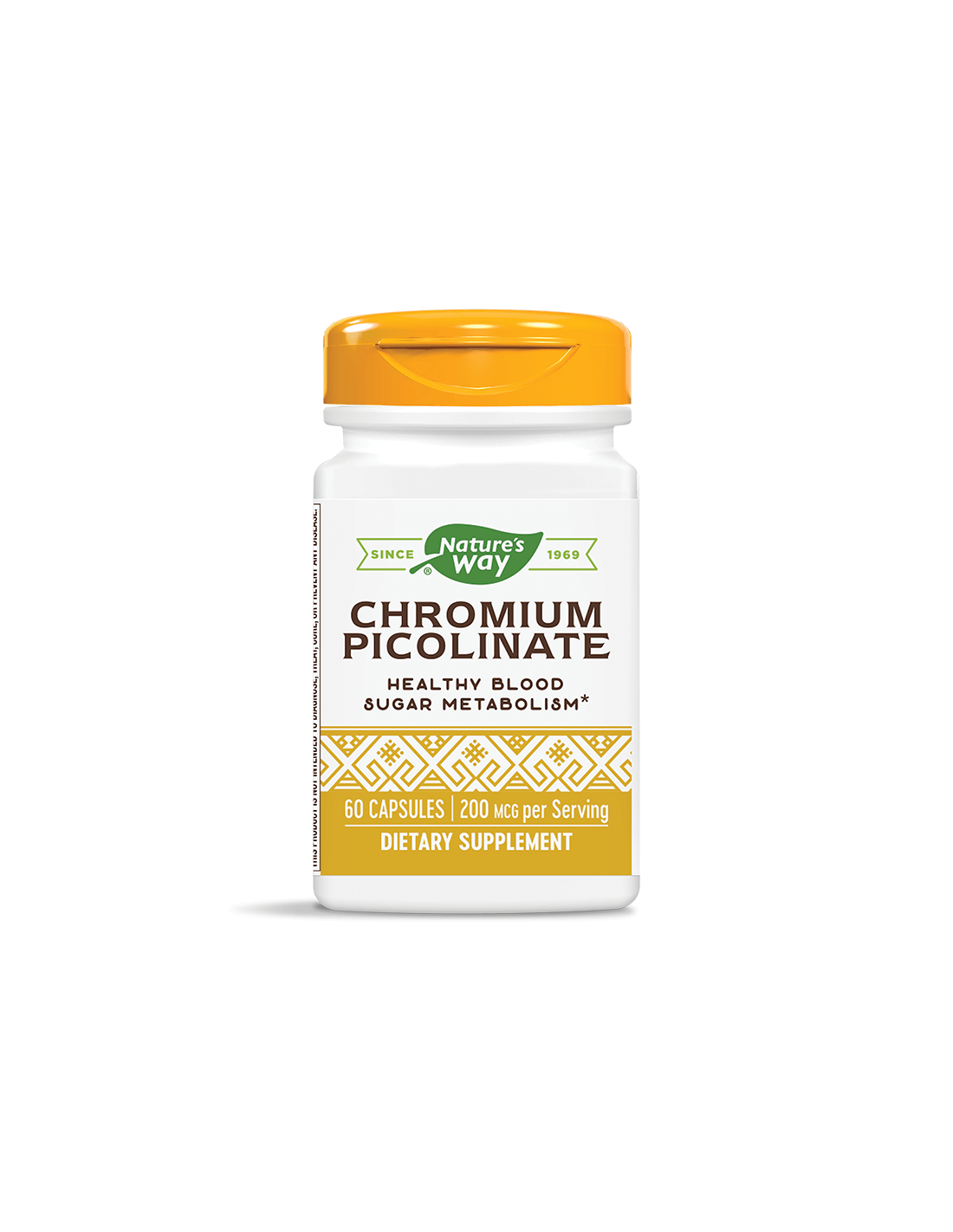 Chromium Picolinate 200 mcg - 60 capsules