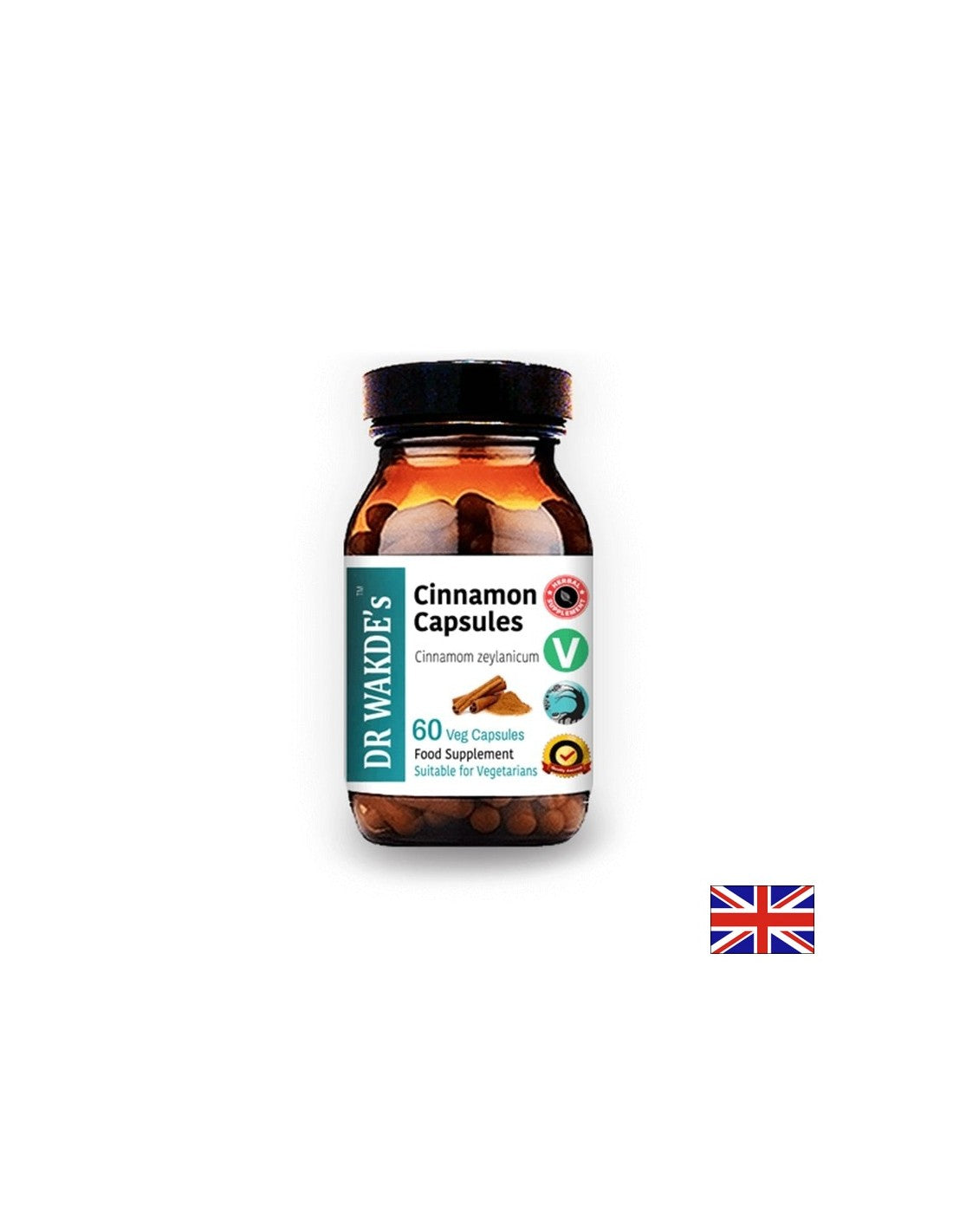 Cinnamon Ayurveda, 60 cápsulas Dr. Wakde's