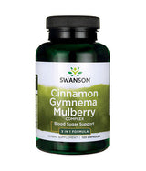 Cinnamon Gymnema Mulberry Complex 525 mg - 120 cápsulas