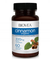Cinnamon Organic 300 mg / 60 vallen