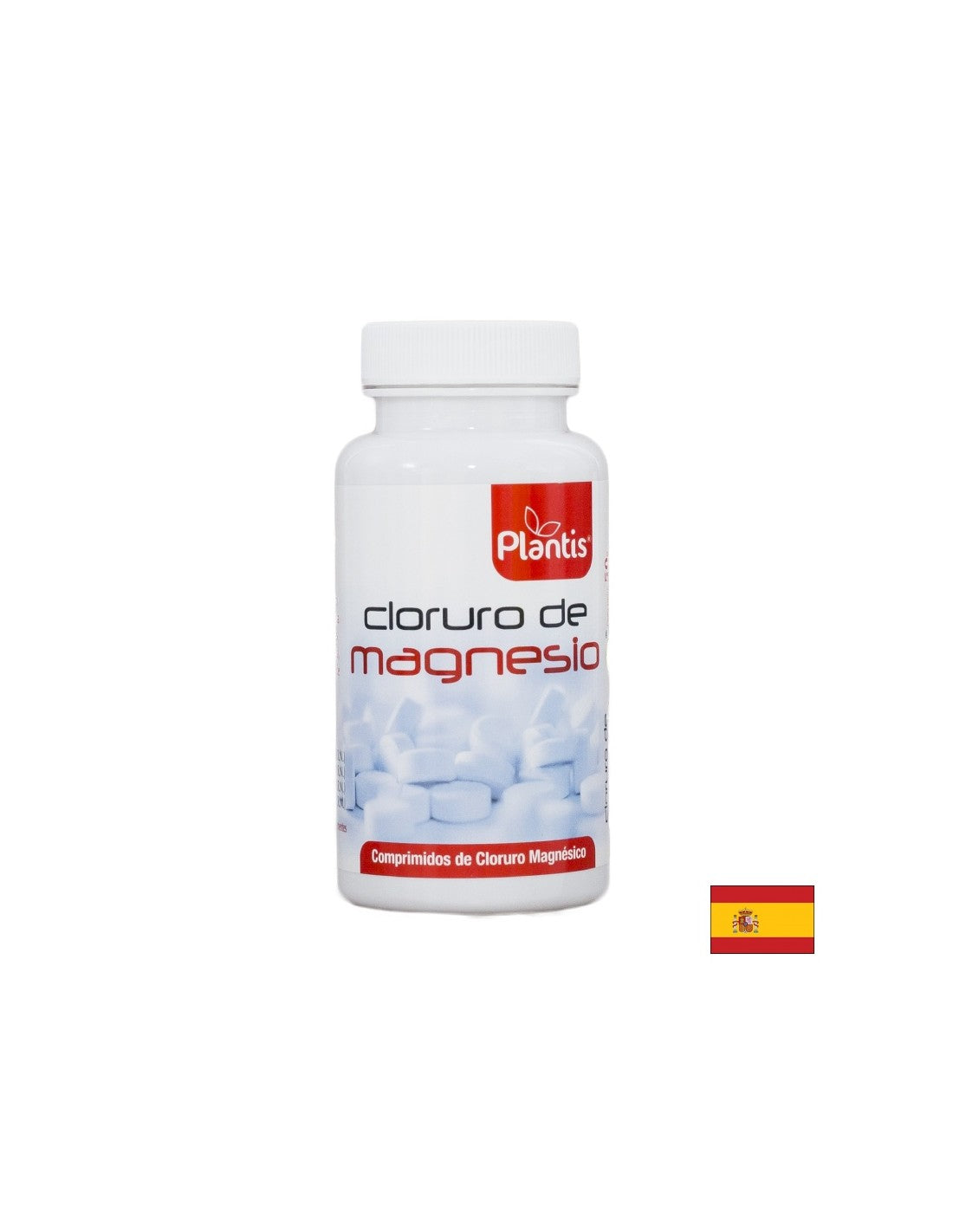 Magnesium (chloride) - health for the nervous system, muscles and heart - Cloruro de Magnesio Plantis®, 100 tablets