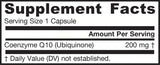 Co-Q10 (Ubiquinone) 200 mg - 60 capsules