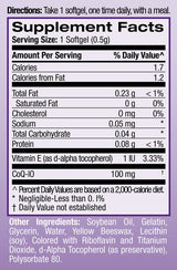 CoQ-10 100mg - Antioxidant 60 caps