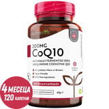 CoQ10 200 mg (Ubiquinone) /120 capsules, 120 days/ Nutravita