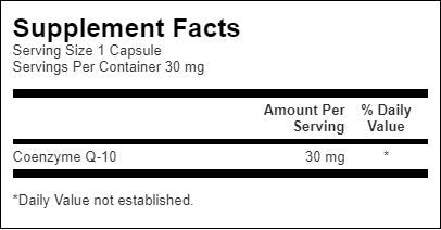 Coq10 30 mg - 60 Kapselen