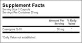 Coq10 30 mg - 60 Kapselen