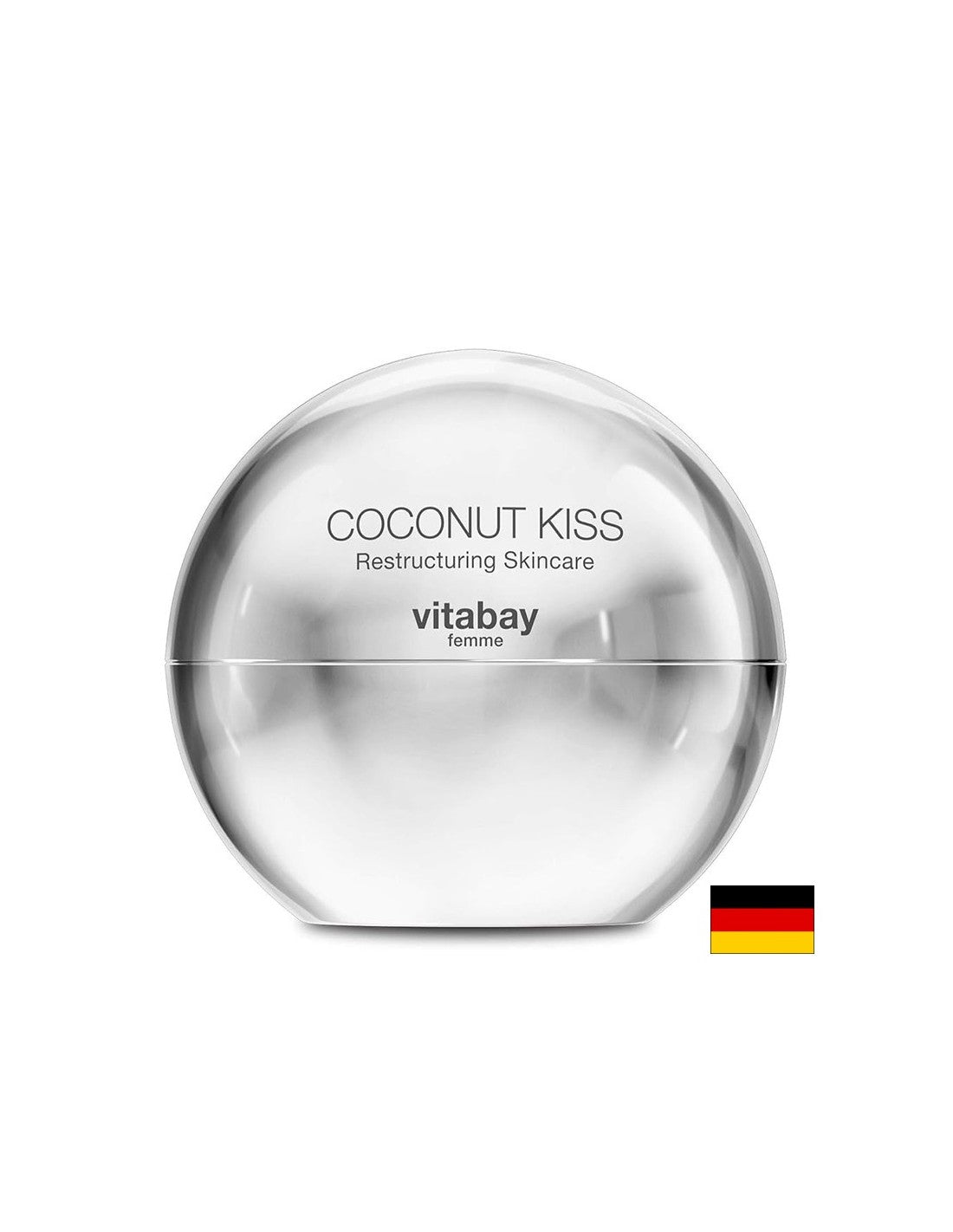 Humectante de beso de coco para piel seca con aceite de coco, 50 ml