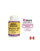 Coenzyme Q10 50 mg | Přírodní forma - 60 gelových tobolek