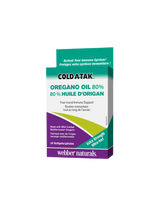 Cold-A-Tak® Oregano Oil Extra Strength / Oregano (oil / 80% carvacrol), 180 mg, 30 softgel capsules