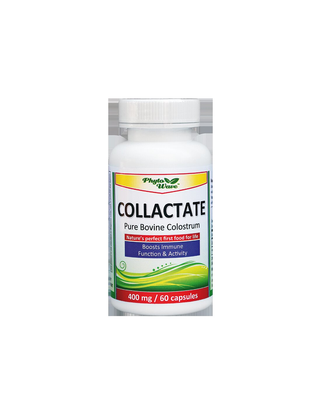 Kollaktato gryno galvijų priešpienio/ kolostros 400 mg x 30 kapsulės