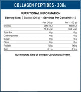 Péptidos de colágeno | Proteína de colágeno hidrolizado - 300 gramos