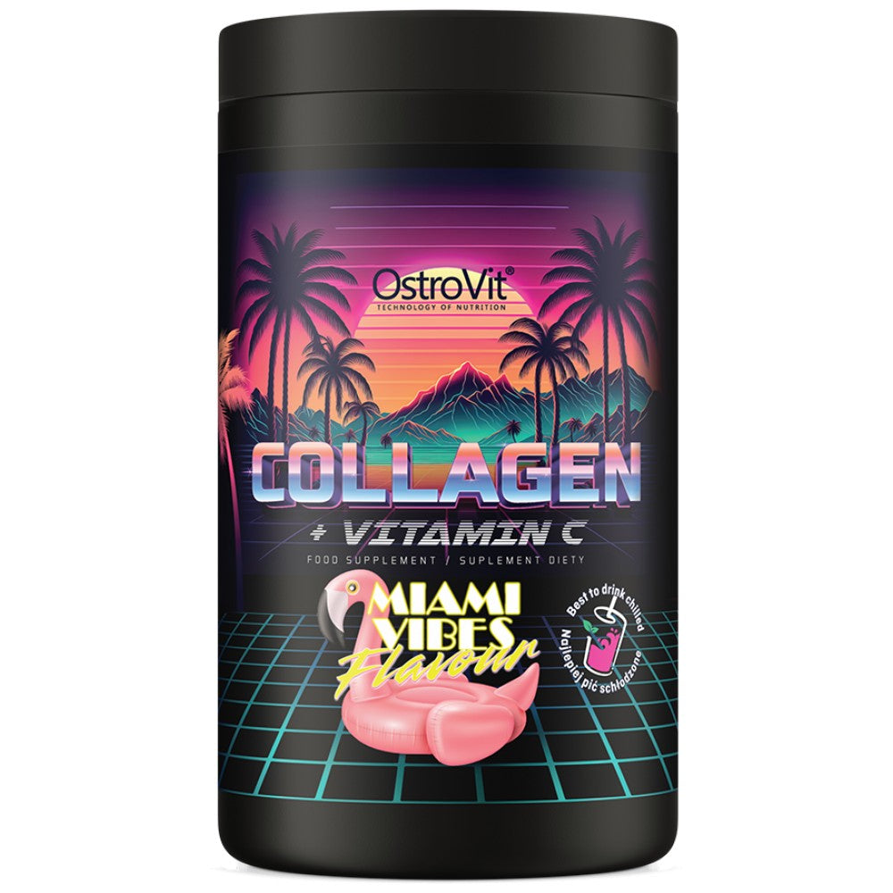 Kollagen + Vitamin c Pulver | Miami Vibes limitéiert Editioun 400 Gramm