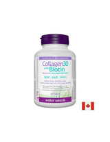 „Collagen30®“ su biotinu / kolagenu (bioaktyviais kolageno peptidais) su biotinu, 120 tablečių Webber Naturals