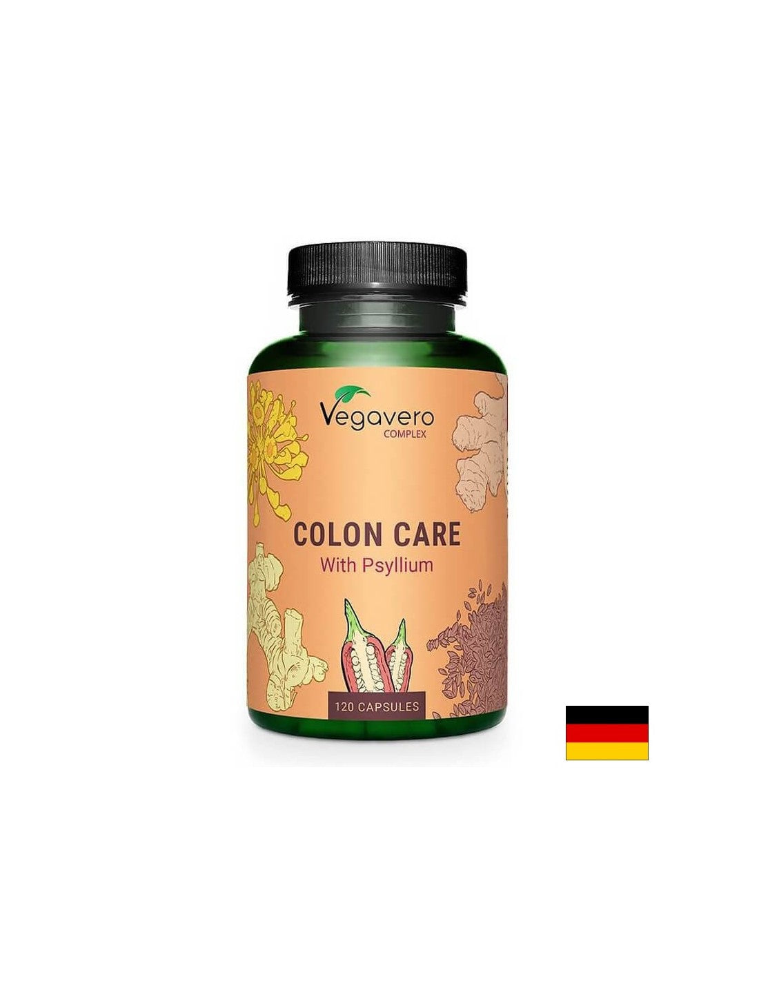 Colon Care Complex/ Colon Detox, 120 kapslí, 100% Vegan <tc>Vegavero</tc>