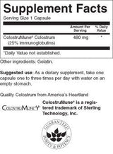 Colostrum 480 mg 60 kapsułek