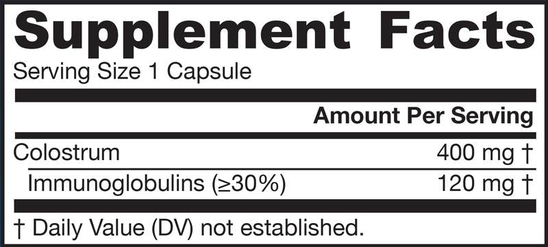 Colostrum Prime Life 400 mg - 120 capsules