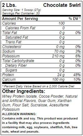 KOVA 100% ISTOLATE 1814 GRAMS